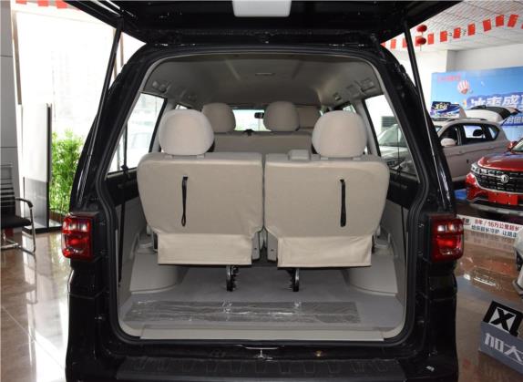 菱智 2019款 M5L 1.6L 7座基本型 国VI 车厢座椅   后备厢