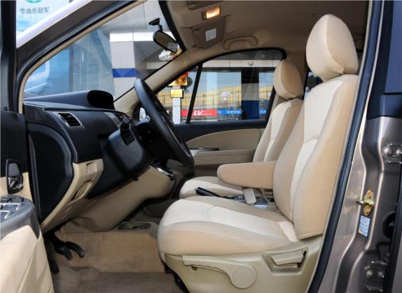 景逸SUV 2012款 1.6L 豪华型 车厢座椅   前排空间