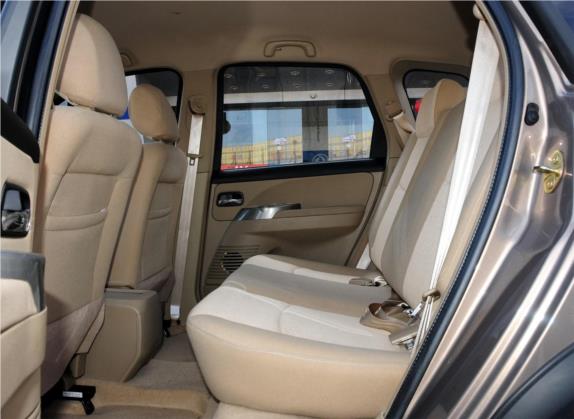 景逸SUV 2012款 1.6L 豪华型 车厢座椅   后排空间