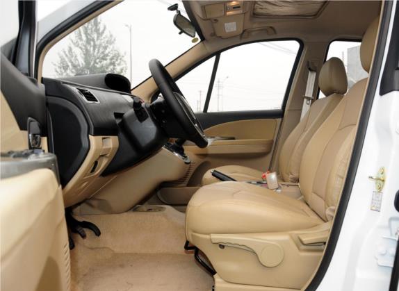 景逸SUV 2012款 1.6L 尊享型 车厢座椅   前排空间