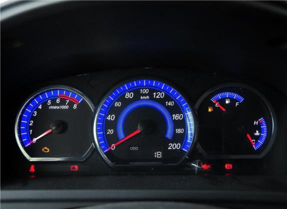 风行CM7 2014款 2.4L 手动公务型 中控类   仪表盘
