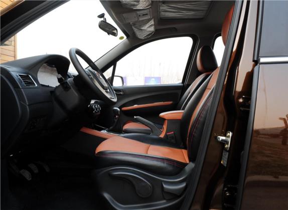 景逸X5 2013款 1.8T 手动尊享型 车厢座椅   前排空间