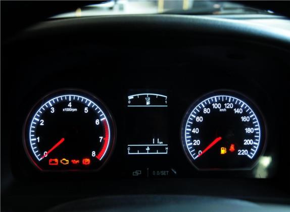 景逸X5 2013款 1.6L 手动尊享型 国IV 中控类   仪表盘