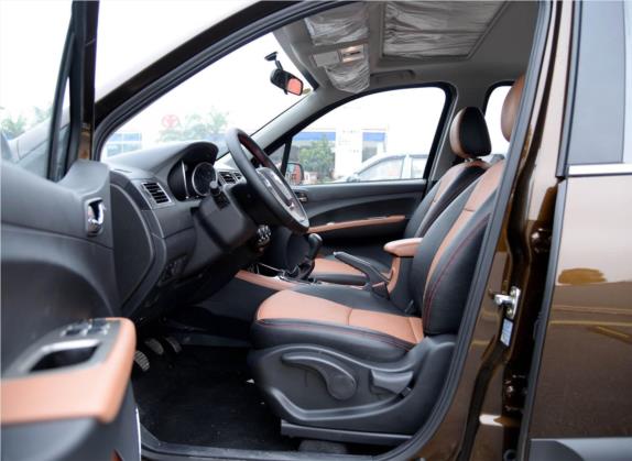景逸X5 2015款 1.6L 手动尊享型 车厢座椅   前排空间