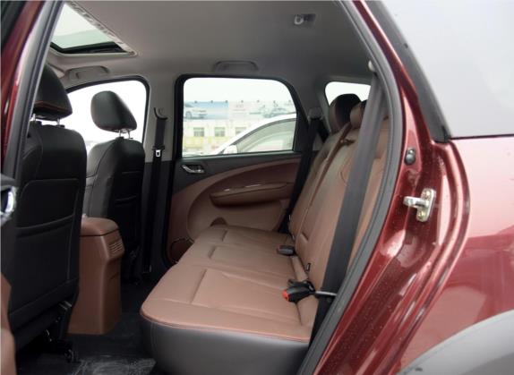 景逸X5 2016款 1.6L 手动尊享型 车厢座椅   后排空间