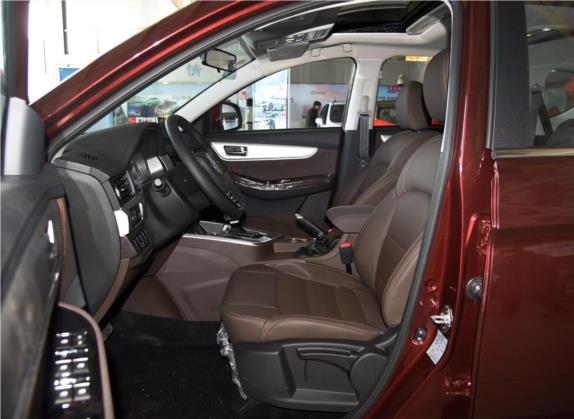 景逸X5 2017款 1.6L CVT尊享型 车厢座椅   前排空间