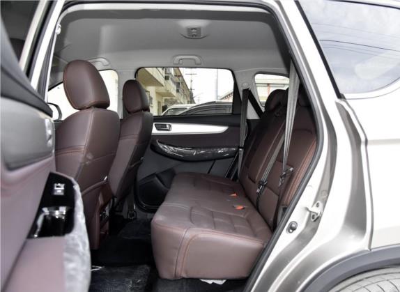 景逸X5 2017款 2.0L 手动豪华型 车厢座椅   后排空间