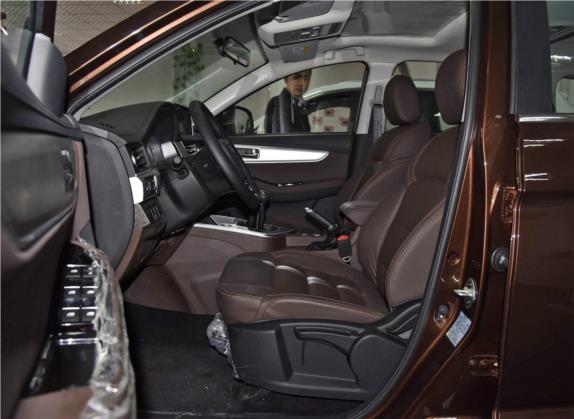 景逸X5 2017款 1.6L 手动尊享型 车厢座椅   前排空间