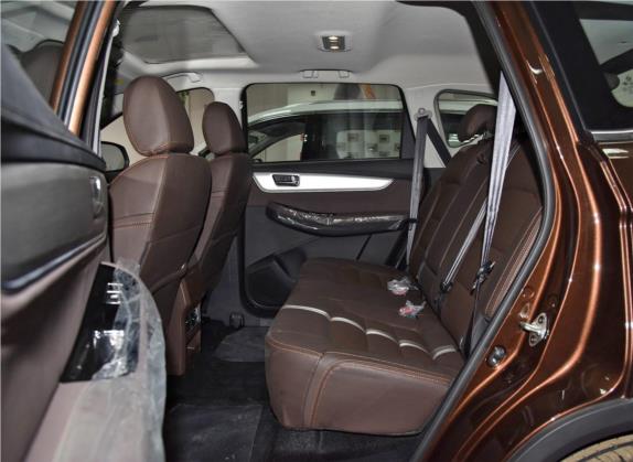 景逸X5 2017款 1.6L 手动尊享型 车厢座椅   后排空间