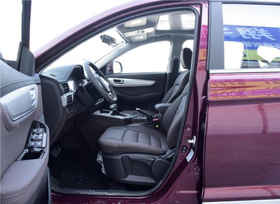 景逸X5 2017款 1.6L CVT豪华型 车厢座椅   前排空间
