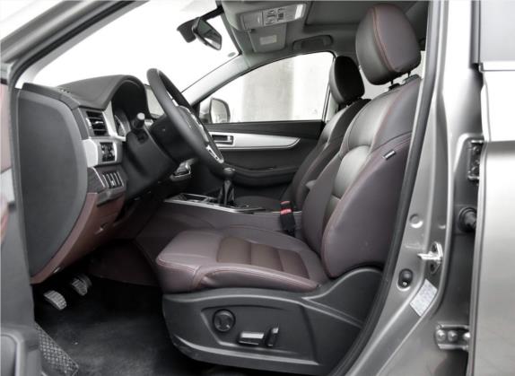 景逸X5 2017款 2.0L 手动尊贵型 车厢座椅   前排空间