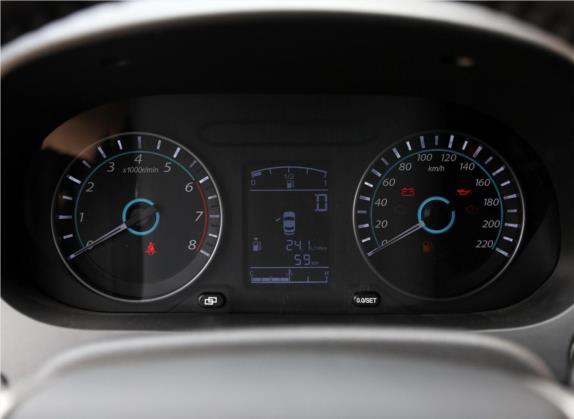 景逸S50 2014款 1.6L CVT旗舰型 中控类   仪表盘