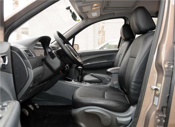 景逸X3 2014款 1.5L 尊享型 车厢座椅   前排空间