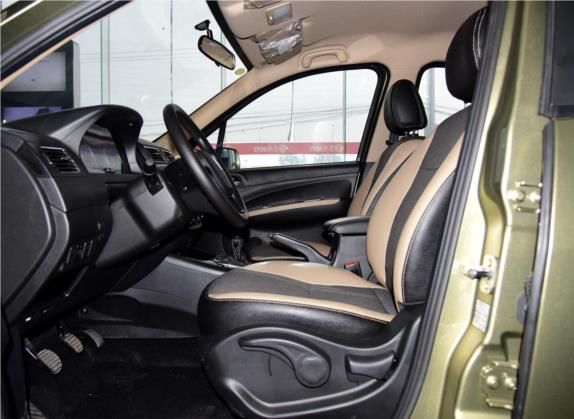 景逸X3 2015款 1.5L 舒适型 车厢座椅   前排空间