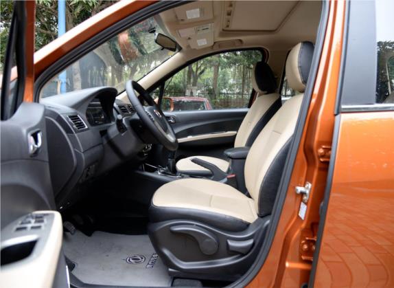 景逸X3 2015款 1.5L 豪华型 车厢座椅   前排空间