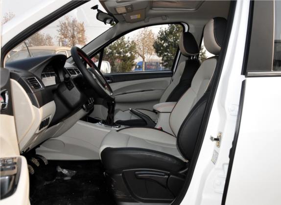 景逸X3 2016款 1.5L 豪华型 车厢座椅   前排空间