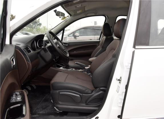 景逸X3 2017款 1.5L 手动舒适型 车厢座椅   前排空间