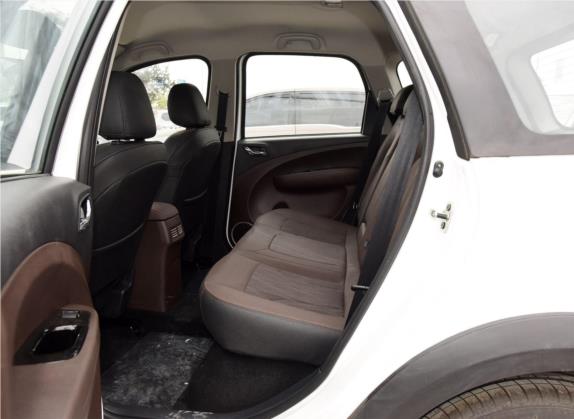 景逸X3 2017款 1.5L 手动舒适型 车厢座椅   后排空间
