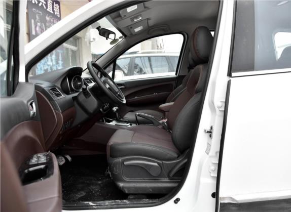 景逸X3 2017款 1.6L CVT舒适型 车厢座椅   前排空间