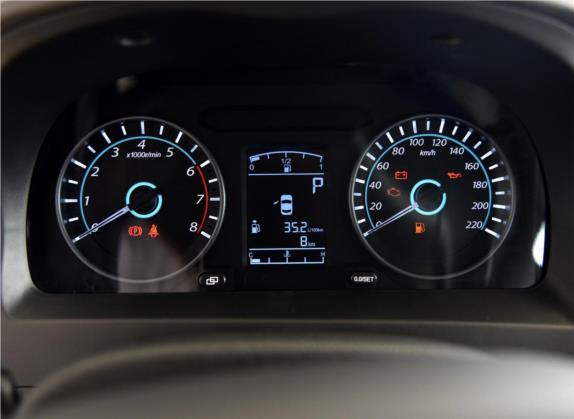 景逸XV 2015款 1.6L CVT舒适型 中控类   仪表盘