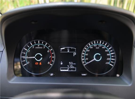 景逸XV 2015款 1.6L CVT豪华型 中控类   仪表盘