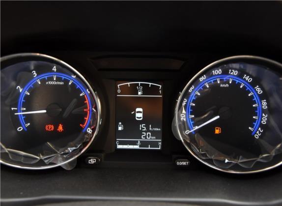 风行S500 2016款 1.5L 手动豪华型Ⅱ 中控类   仪表盘