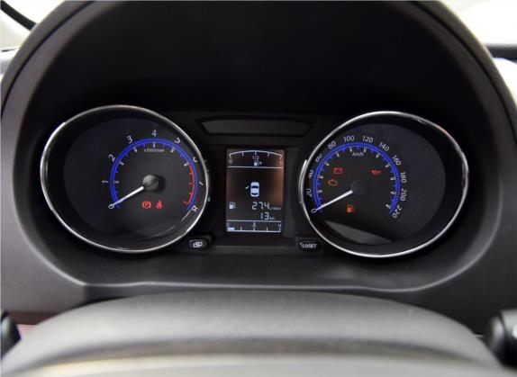 风行SX6 2016款 1.6L 手动精英型 中控类   仪表盘
