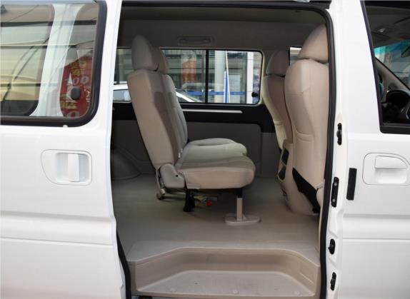 菱智M5EV 2018款 舒适型 车厢座椅   后排空间