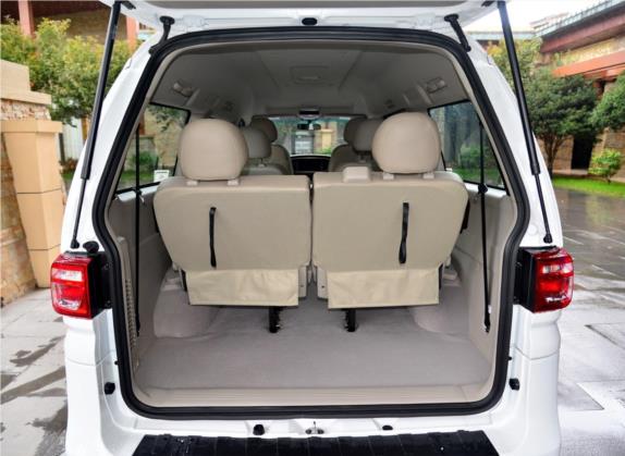 菱智M5EV 2019款 豪华型 7座 车厢座椅   后备厢
