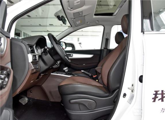 景逸X6 2017款 劲享系列 1.5T CVT尊享型 车厢座椅   前排空间