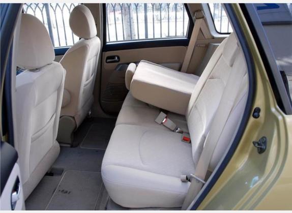 景逸 2007款 1.8L 手动舒适型 车厢座椅   后排空间