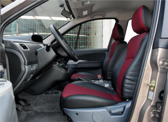 景逸 2011款 LV 1.8VVT 豪华型 车厢座椅   前排空间