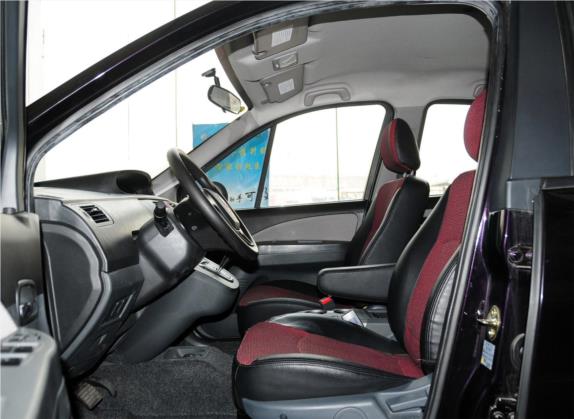 景逸 2012款 LV 1.5L AMT豪华型 车厢座椅   前排空间