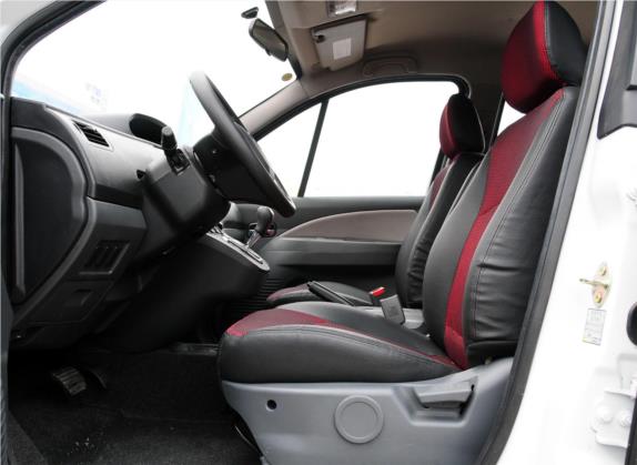 景逸 2012款 LV 1.5L AMT尊享型 车厢座椅   前排空间