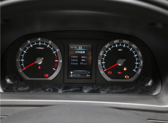 菱智PLUS 2021款 2.0L 手动豪华型CNG 7座 中控类   仪表盘