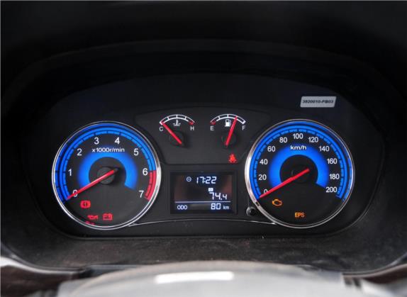 风光360 2015款 1.5L 手动豪华型 5座 国IV 中控类   仪表盘