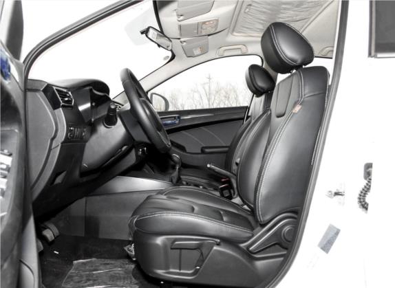 风光580 2017款 1.8L 手动舒适型 车厢座椅   前排空间