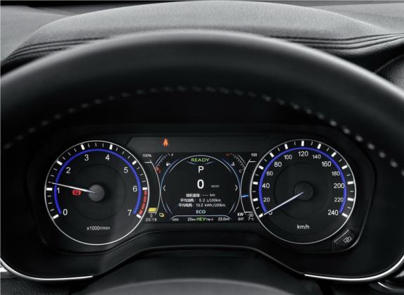 风光580新能源 2019款 1.8L PHEV智豪型 5座 中控类   仪表盘