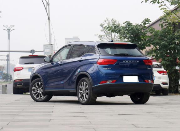 风光E3 2019款 EVR 增程智尊型 外观   斜后