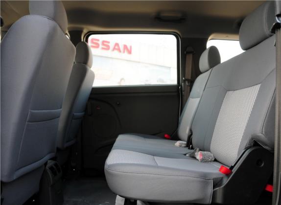 帅客 2013款 改款 1.5L 手动豪华型7座 国V 车厢座椅   后排空间