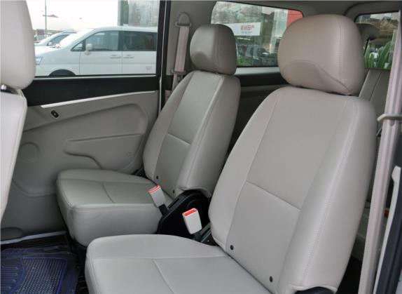 帅客 2016款 改款 1.6L 手动舒适型 车厢座椅   后排空间