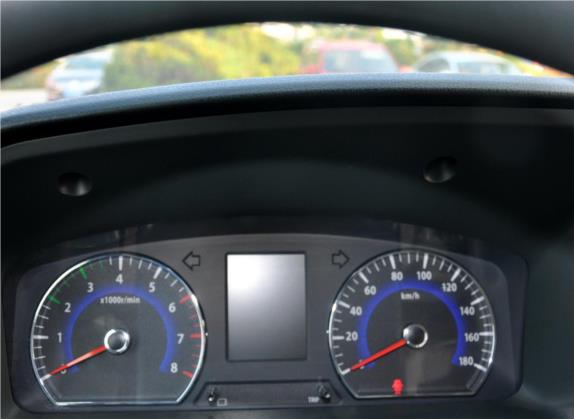 帅客 2016款 改款 1.6L 手动舒适型 中控类   仪表盘