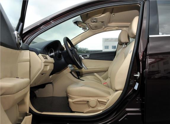 V5菱致 2012款 1.5L CVT旗舰型 车厢座椅   前排空间