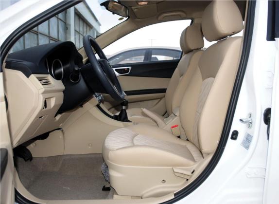 V5菱致 2014款 1.5L 手动标准型 车厢座椅   前排空间