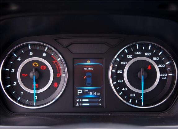 V6菱仕 2015款 CROSS 1.5L CVT智尊型 中控类   仪表盘