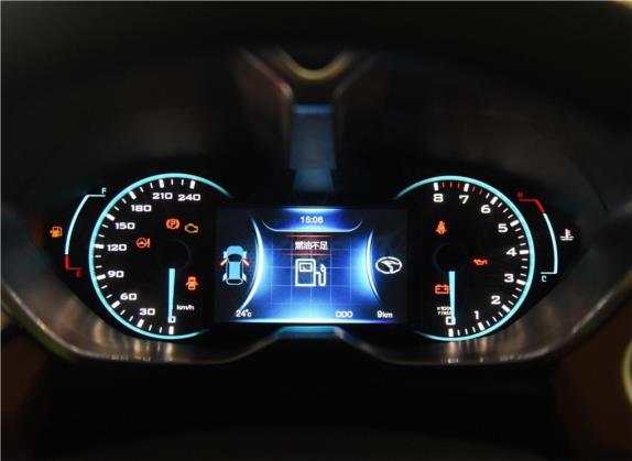 东南DX7 2017款 1.5T 自动荣耀版 中控类   仪表盘