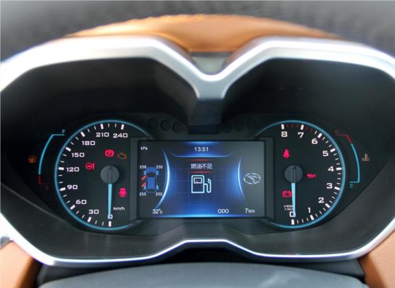 东南DX7 2018款 1.5T 手动豪华型 中控类   仪表盘