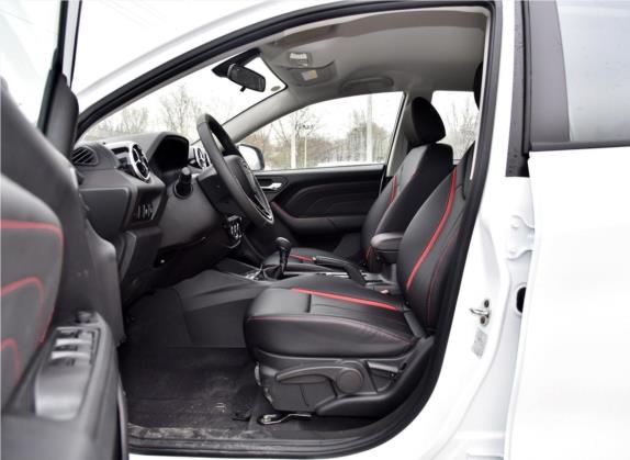 东南DX3 2016款 1.5L 手动豪华型 车厢座椅   前排空间