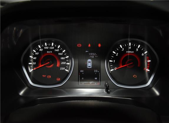 东南DX3 2016款 1.5T CVT尊贵型 中控类   仪表盘