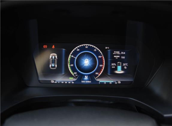 东南DX3新能源 2018款 EV400 旗舰版 中控类   仪表盘